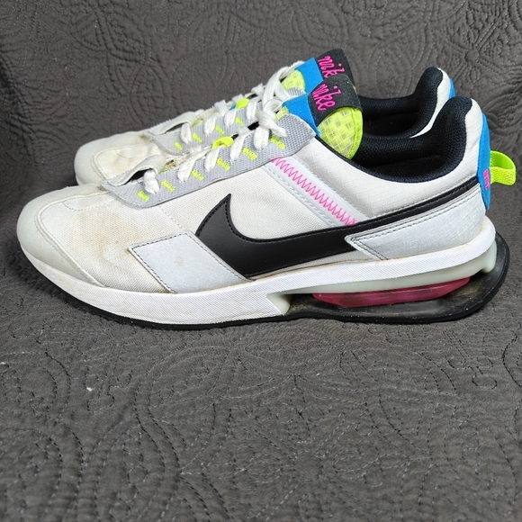 Nike Other - Nike Air Max Pre-Day White Platinum Volt Running Comfort Sneaker Men's Shoe 9.5